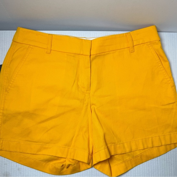 J. Crew Bright Orange Re-Imagined Shorts - Picture 1 of 6